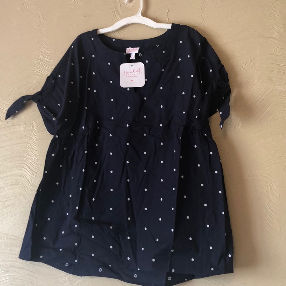NWT Isabel Maternity 100% Cotton Top, Tunic s. S